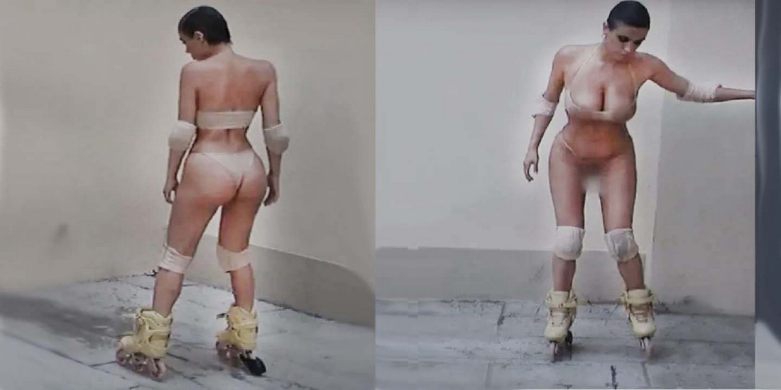 Бьянка цензори (грэмми 2025) прозрачное платье - фото. Бьянка цензори (грэмми 2025) прозрачное платье на роликах - фото.