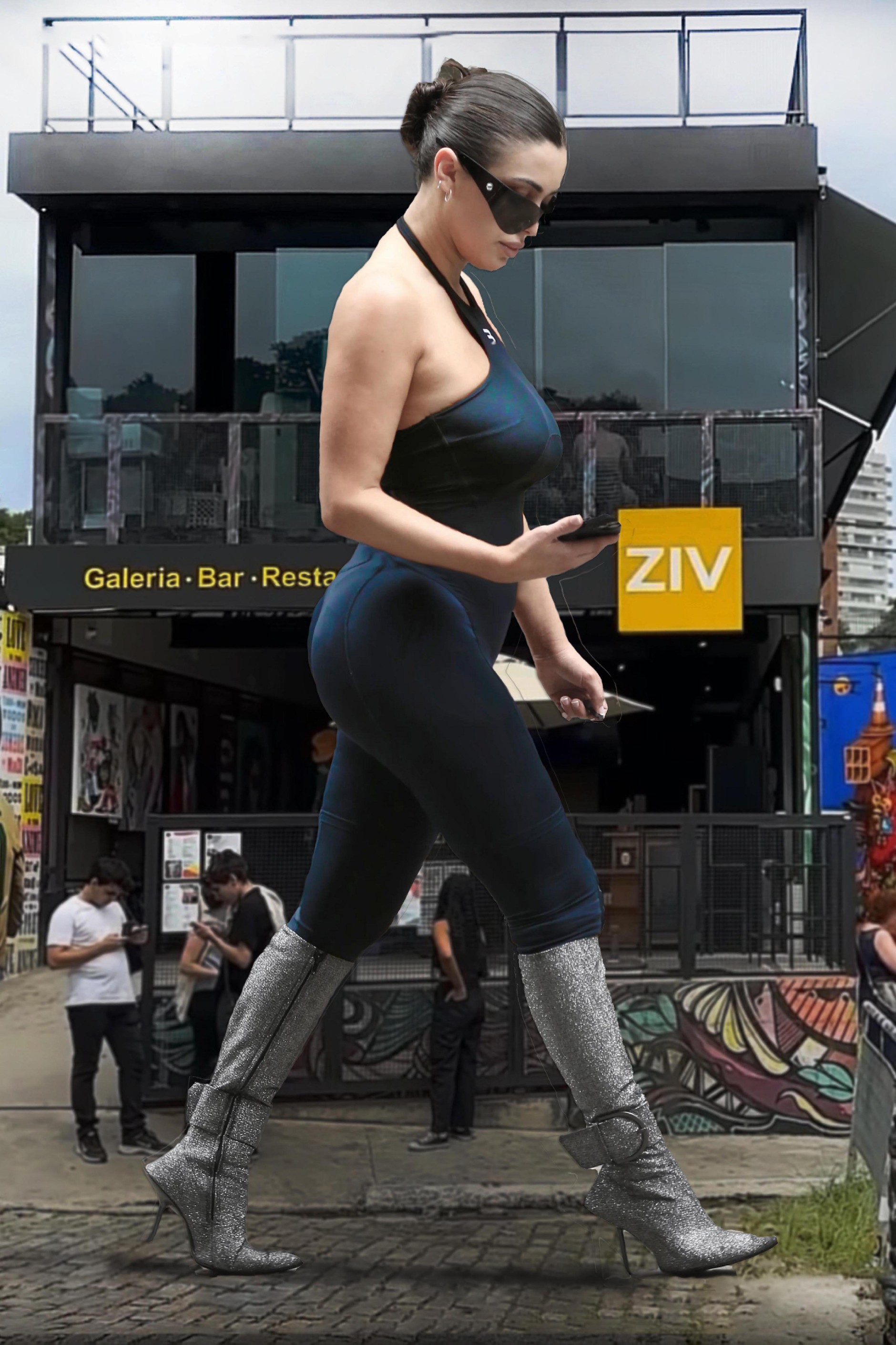 Bianca Censori on Grammy, Бьянка Цензори Гремми-2025 без цензуры