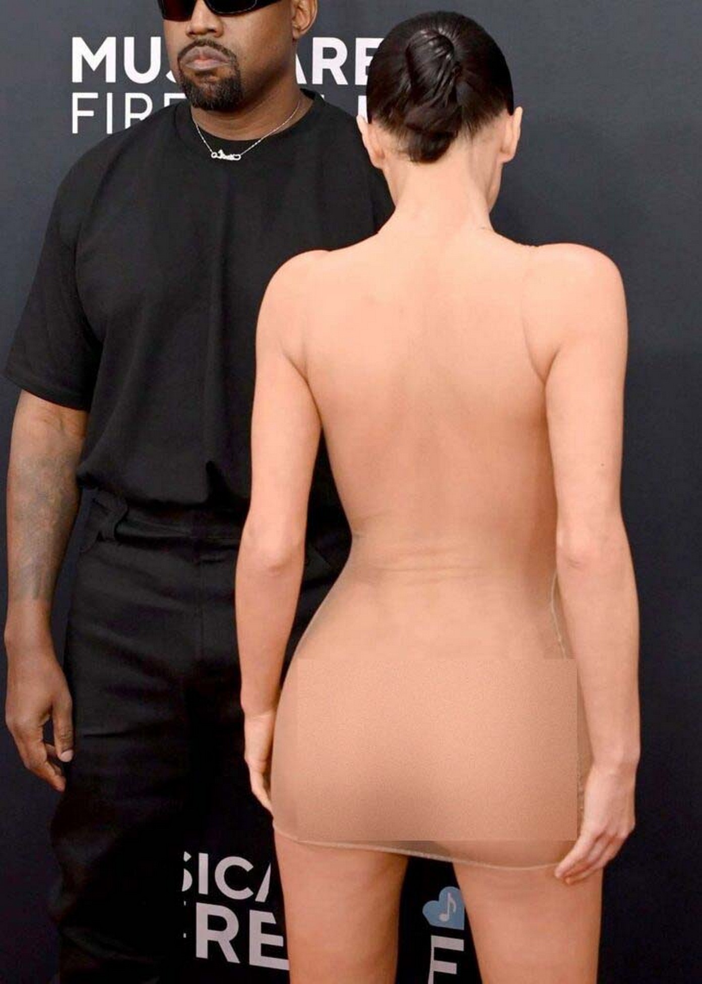 Бьянки Цензори и Канье Уэста грэмми 2025