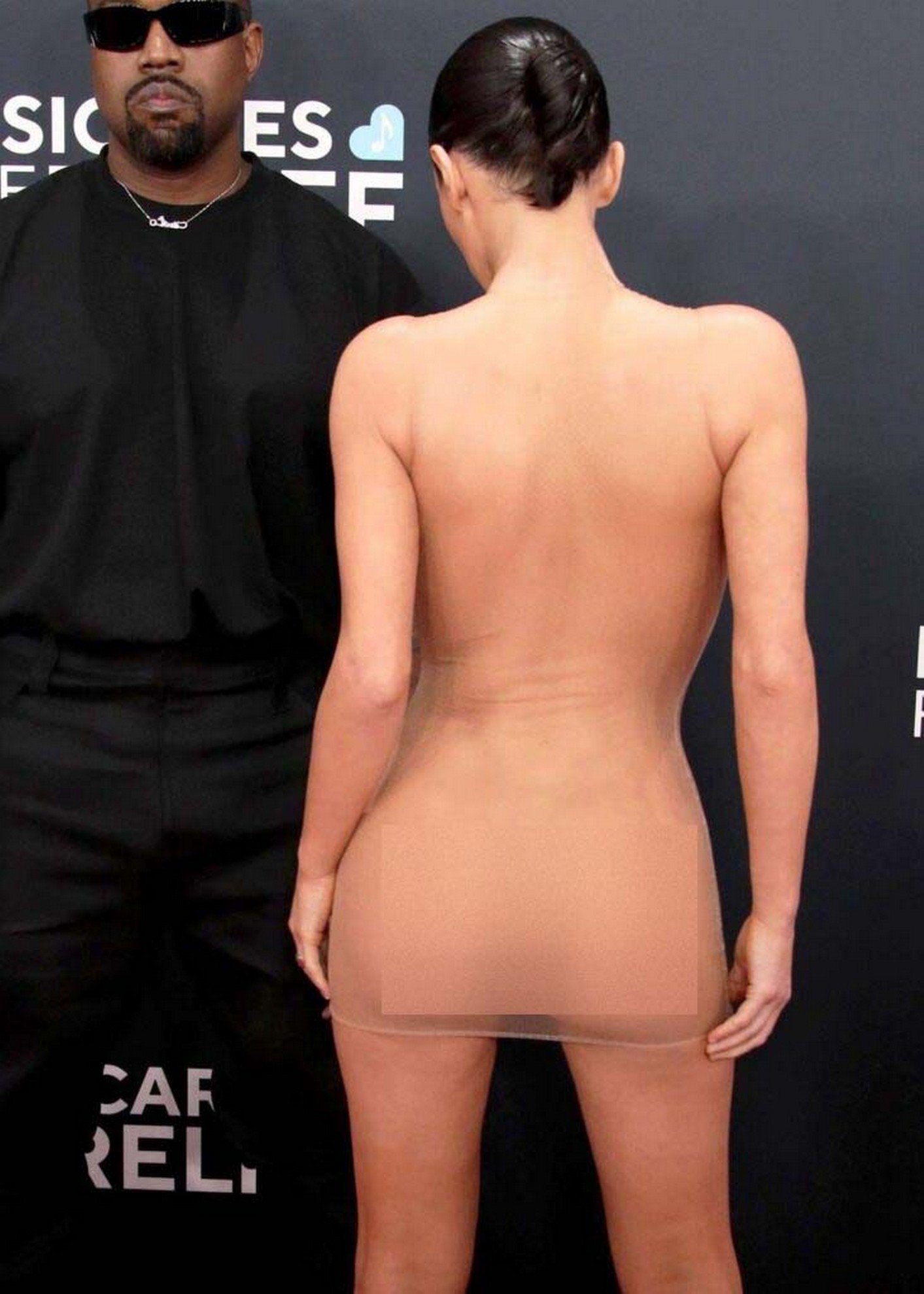 Бьянки Цензори и Канье Уэста грэмми 2025