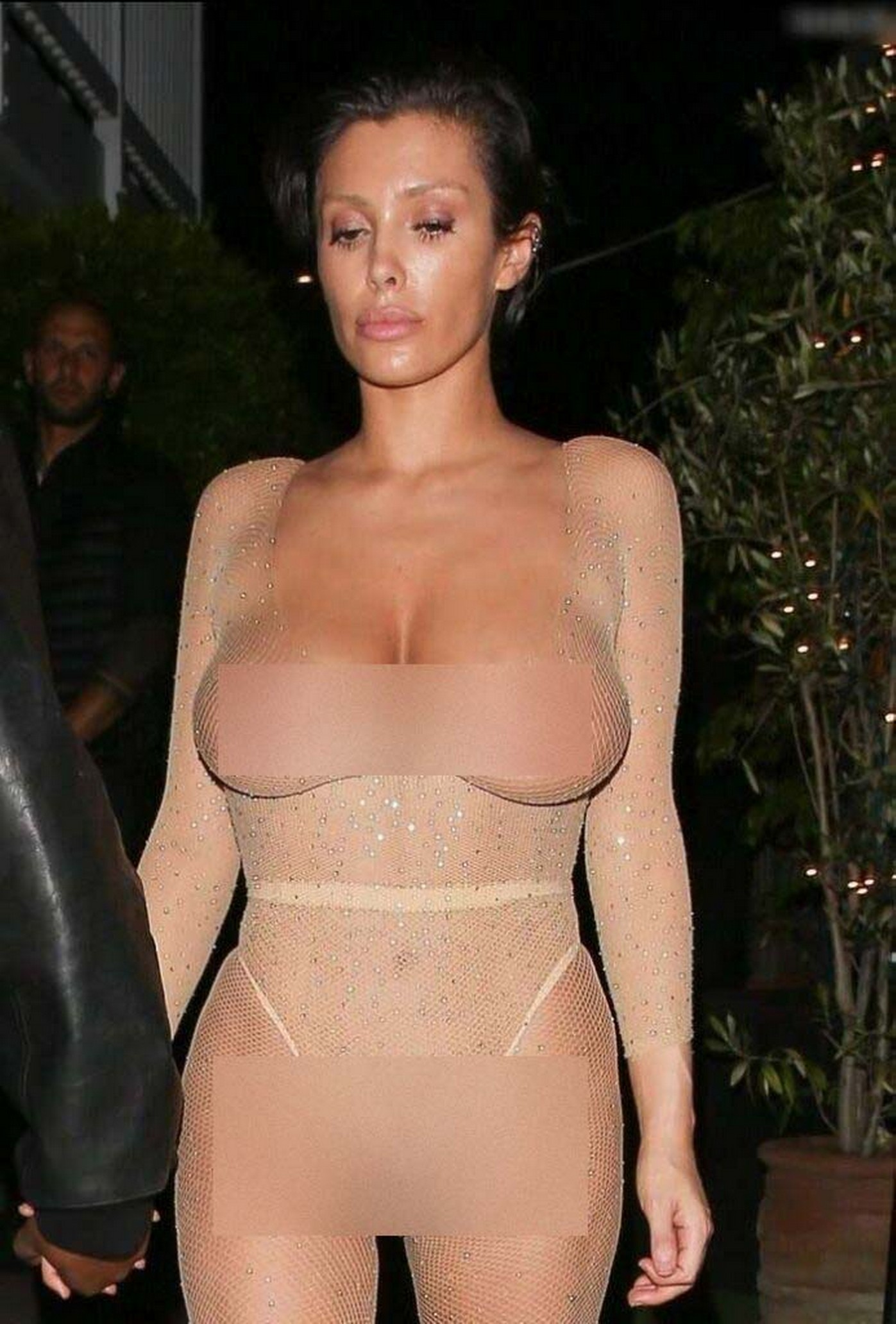 Бьянки Цензори откровенное платье