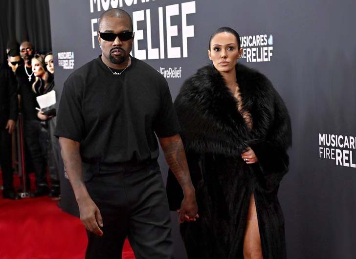 Канье Уест с Бьянкой "грэмми" 2025 Уест и Бьянка на грэмми 2025