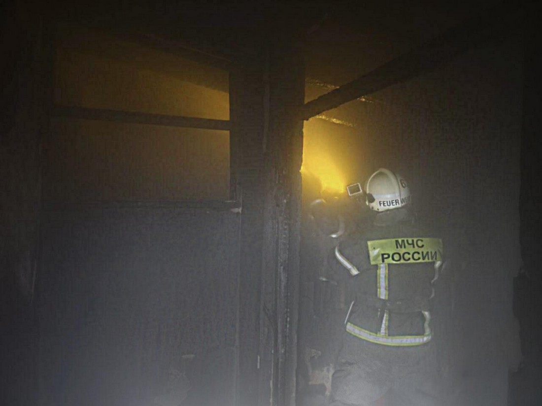 В Северодонецке произошел пожар в административном здании